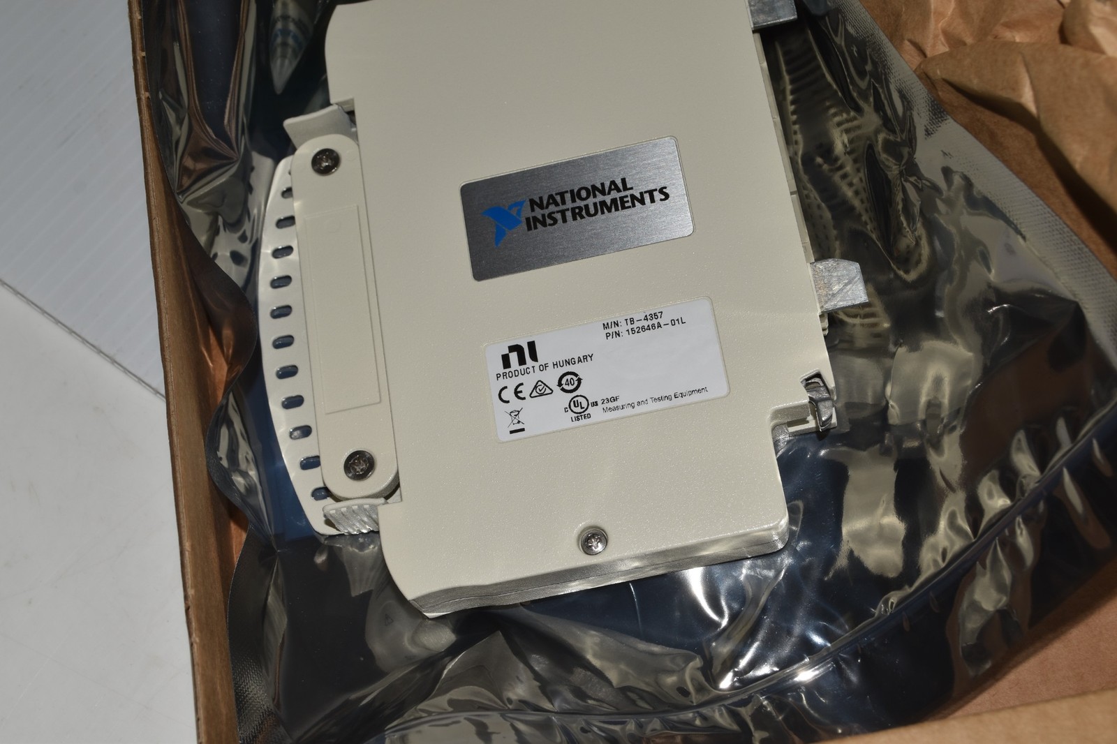 NATIONAL INSTRUMENTS NI TB-4357 Terminal Block for PXIe-4357 Module- NEW (MCK51)