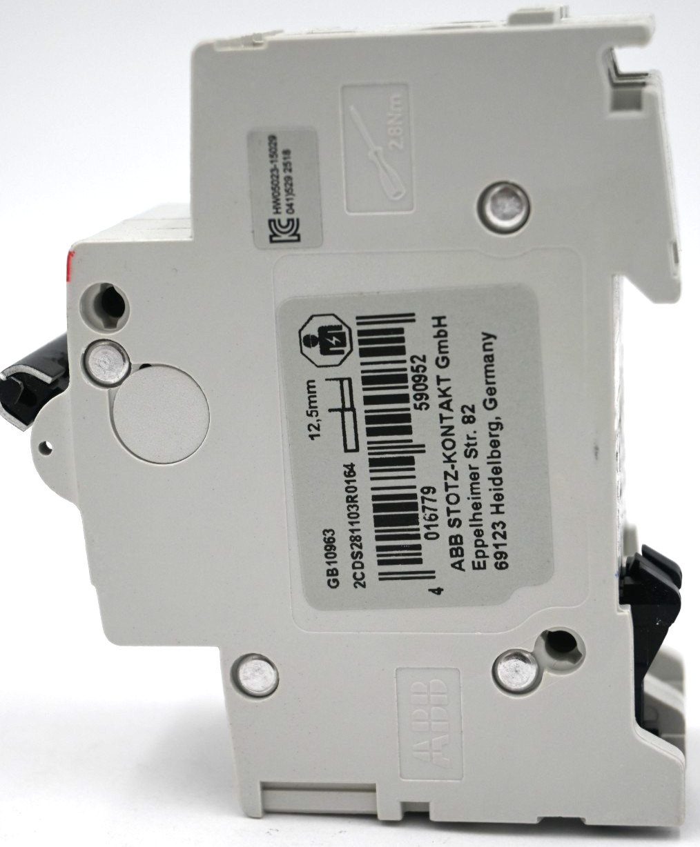 ABB S201P-C16NA Circuit Breaker 2CDS 281103 R0164 (1 BOX-5 PCS)