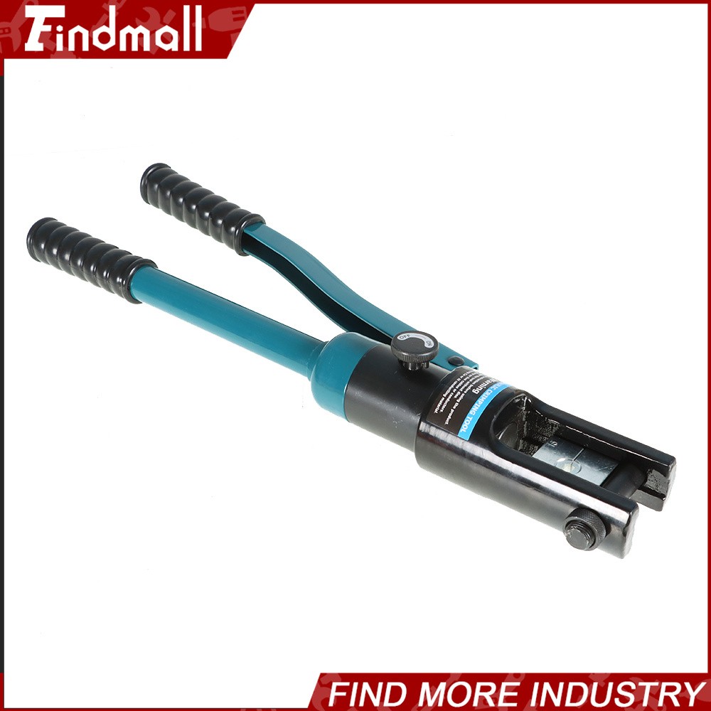 Findmall 16 Ton Hydraulic Clamp Wire Crimper Battery Cable Crimping Tool