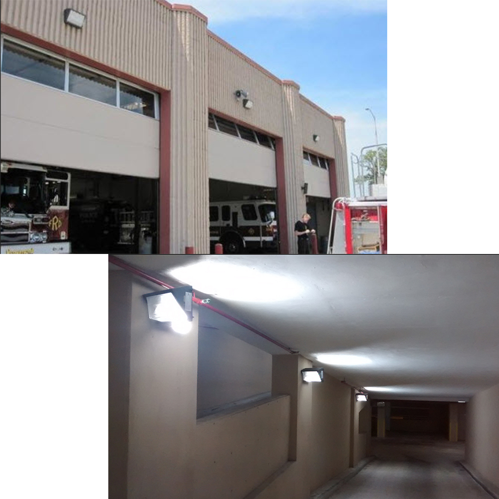 LED Wall Pack Light w/ Photocell 60W-120W Selectable 3CCT IP65 ETL DLC