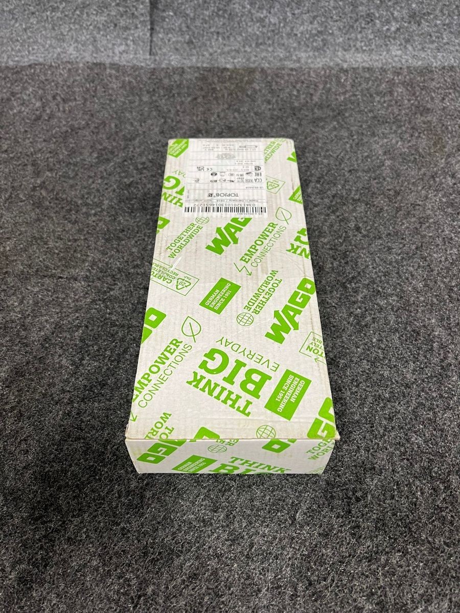 WAGO TOPJOB DIN Rail Mount Terminal Blocks 600V 65A 20-6 AWG Qty 25