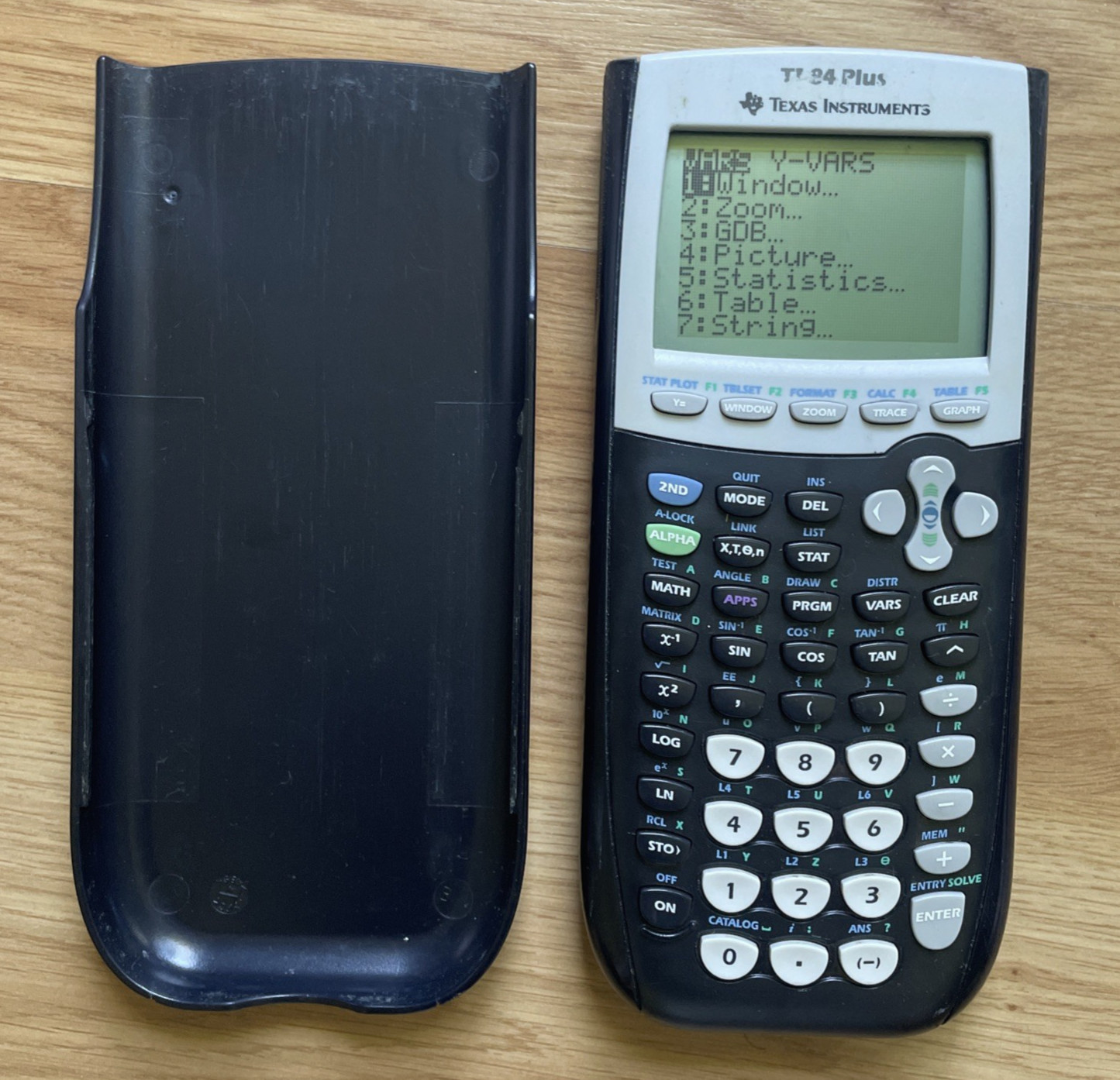 Texas Instruments TI-84 Plus Graphing Calculator Tested With Slip Cover