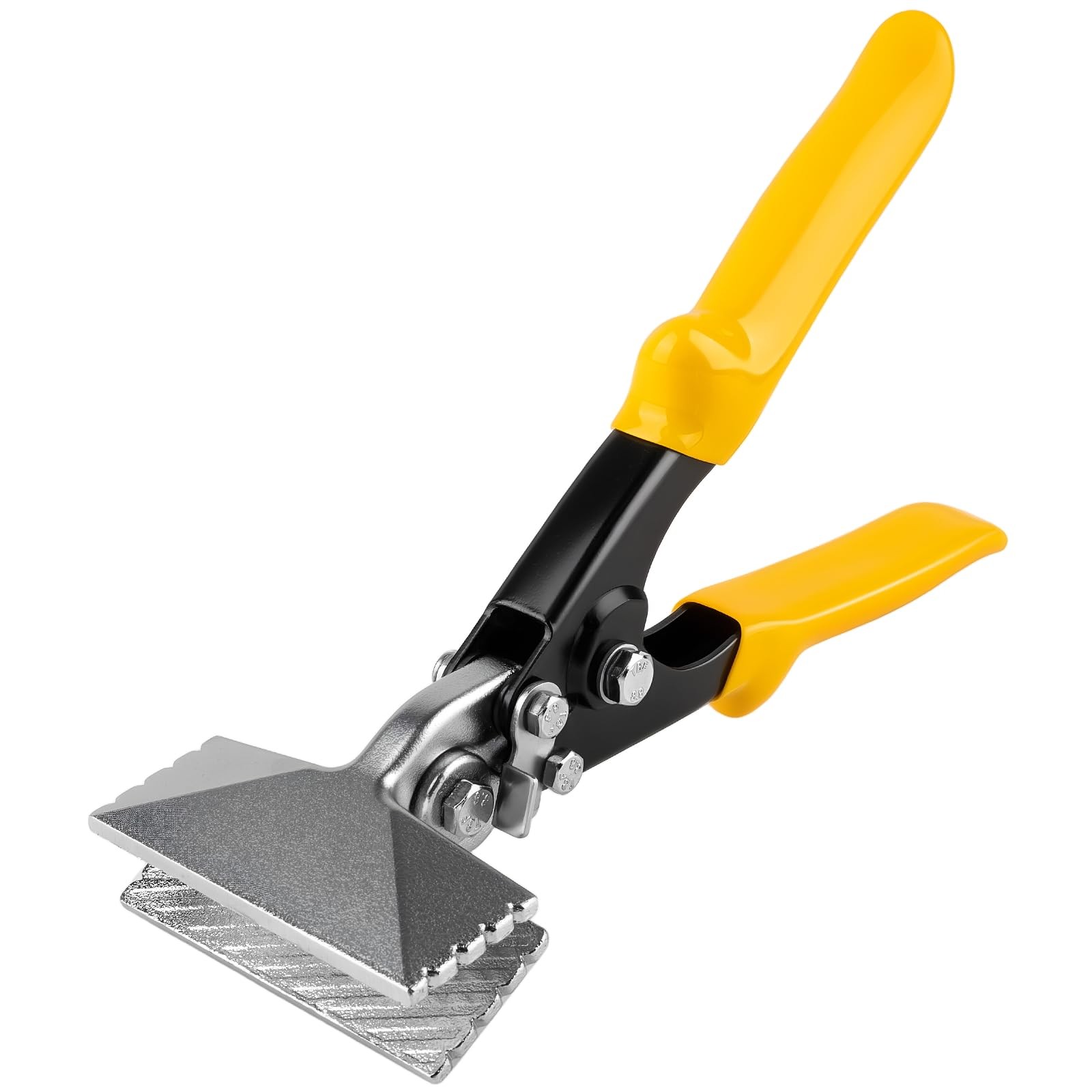 Rpeconu 3 Inch Sheet Metal Hand Seamer, TPR Handle Straight Jaw Bender, Heavy…