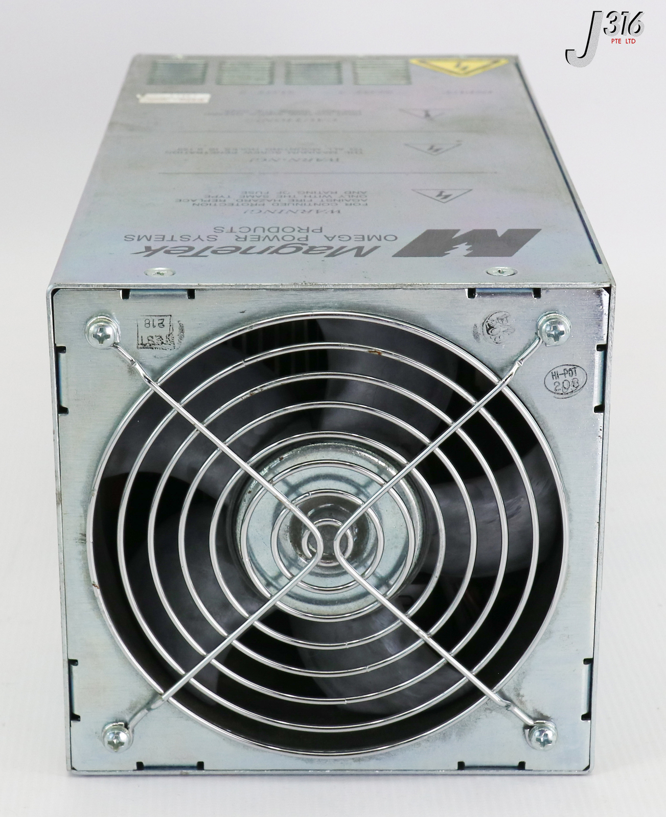 16596 MAGNETEK OMEGA POWER SYSS PS INPUT 100-240V 18A 50-60Hz MG3-1C-1F-1J