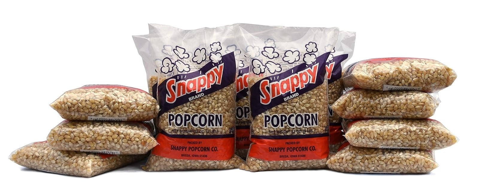 Yellow Popcorn Kernels for Popping, Non-GMO, 12.5 lb Bulk Bag