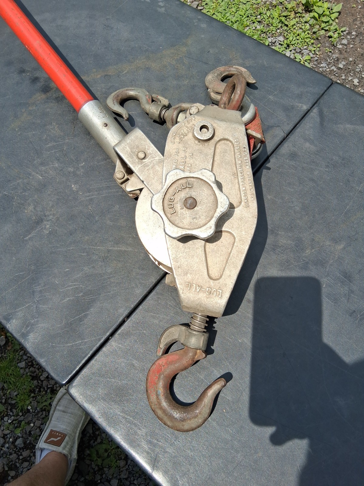 Lug All Model 3 Strap Hoist