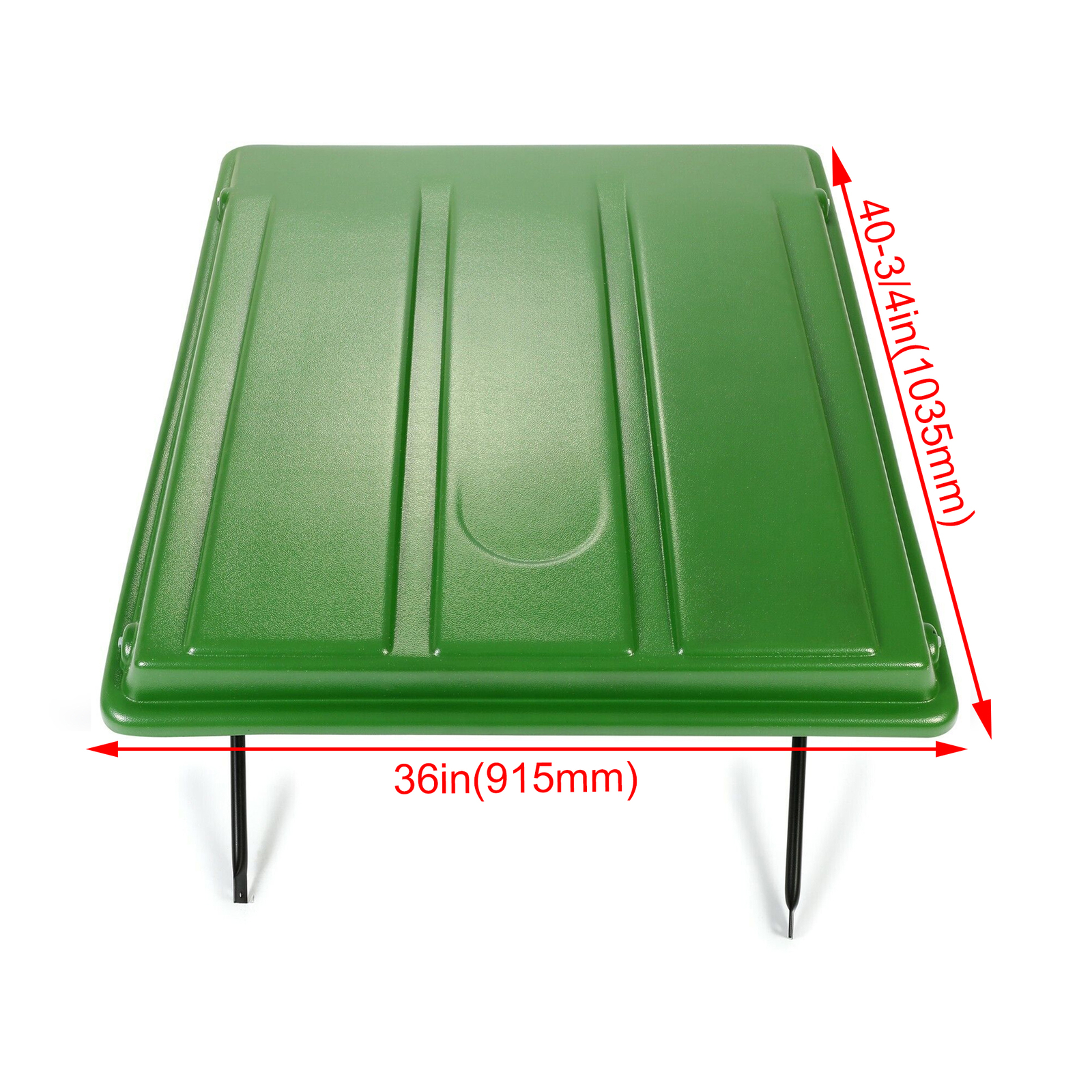 Green Top Canopy with Bracket For John Deere Compact Utility Tractors ROPS