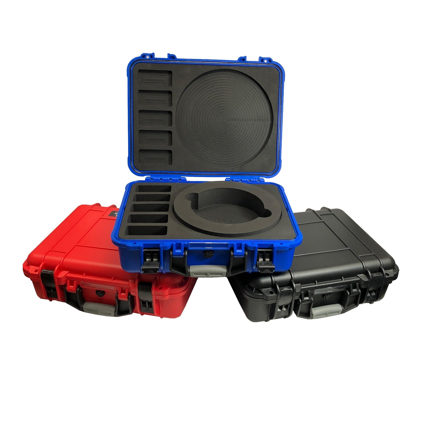 Mig Wire Storage Case, Black, Red or Blue for GMAW Wire and Consumables