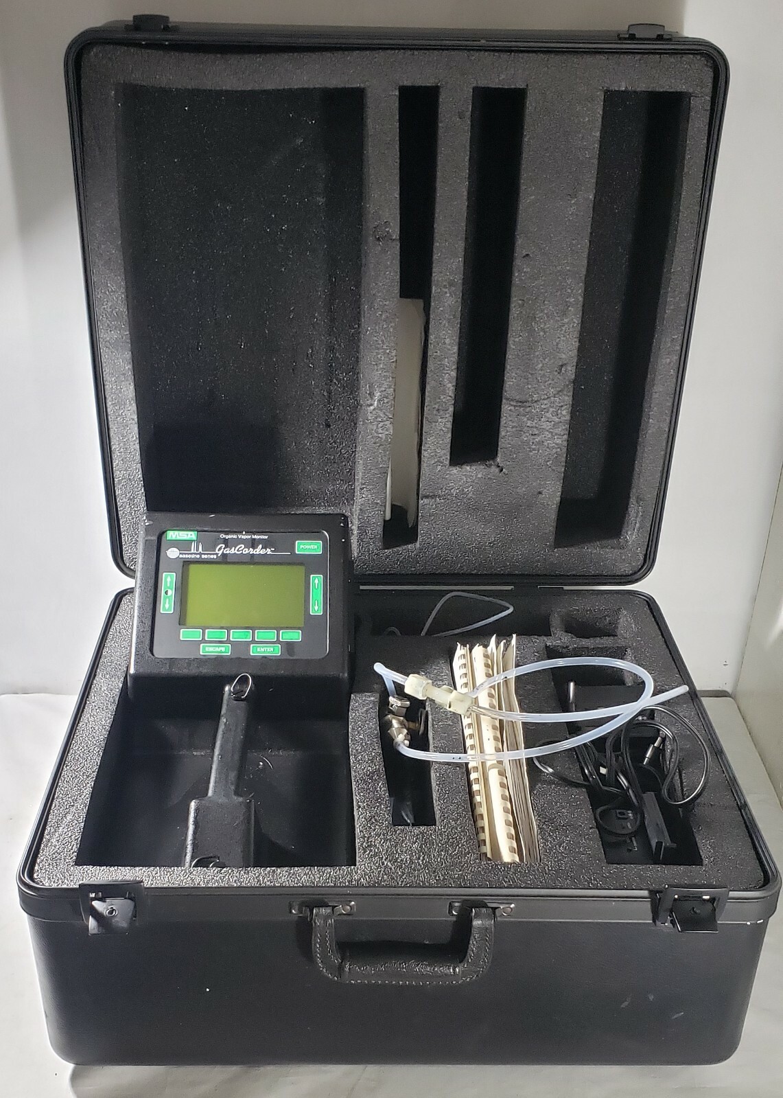 MSA GasCorder PID Organic Vapor Monitor w Extra Batteries