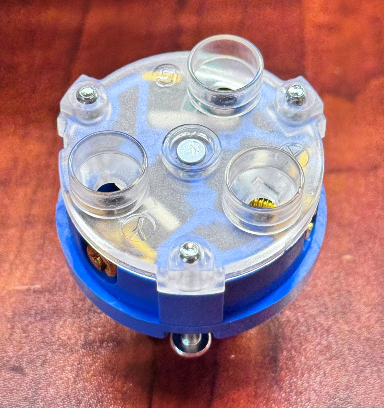 Eaton AHCL630P 30A 250V Blue Black Twist Lock Plug L6-30P Ultra Grip Industrial