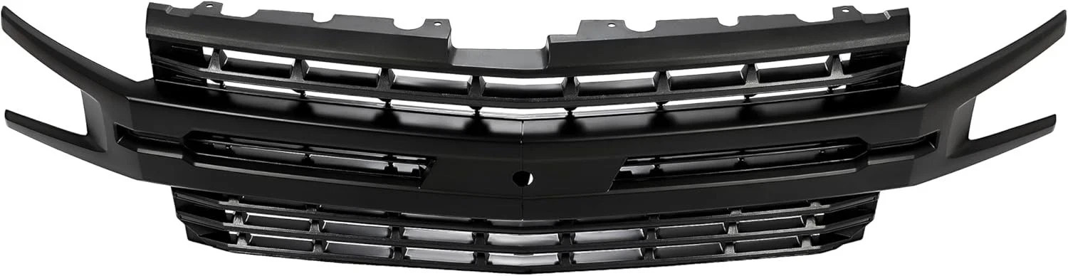 Front Grill Compatible with 2019-2022 Chevy Chevrolet Silverado 1500 Bumper