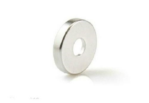 50 100 Strong Countersunk Ring Magnets 12 x 3mm Hole 3mm Rare Earth Neodymium