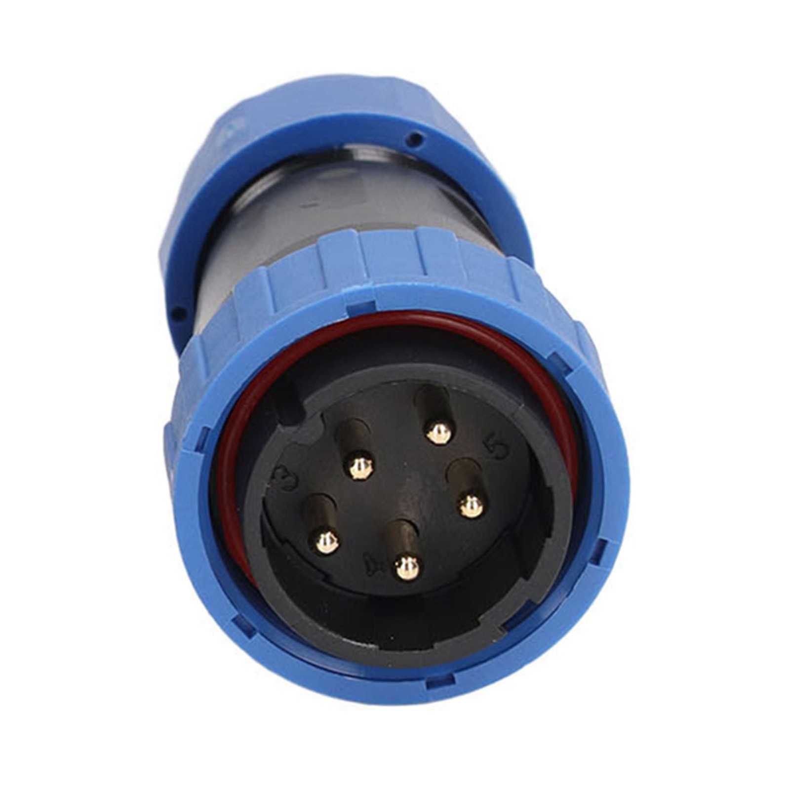 Waterproof Plug Socket Connector 380V 45A IP68 Waterproof Weld Free Aviation