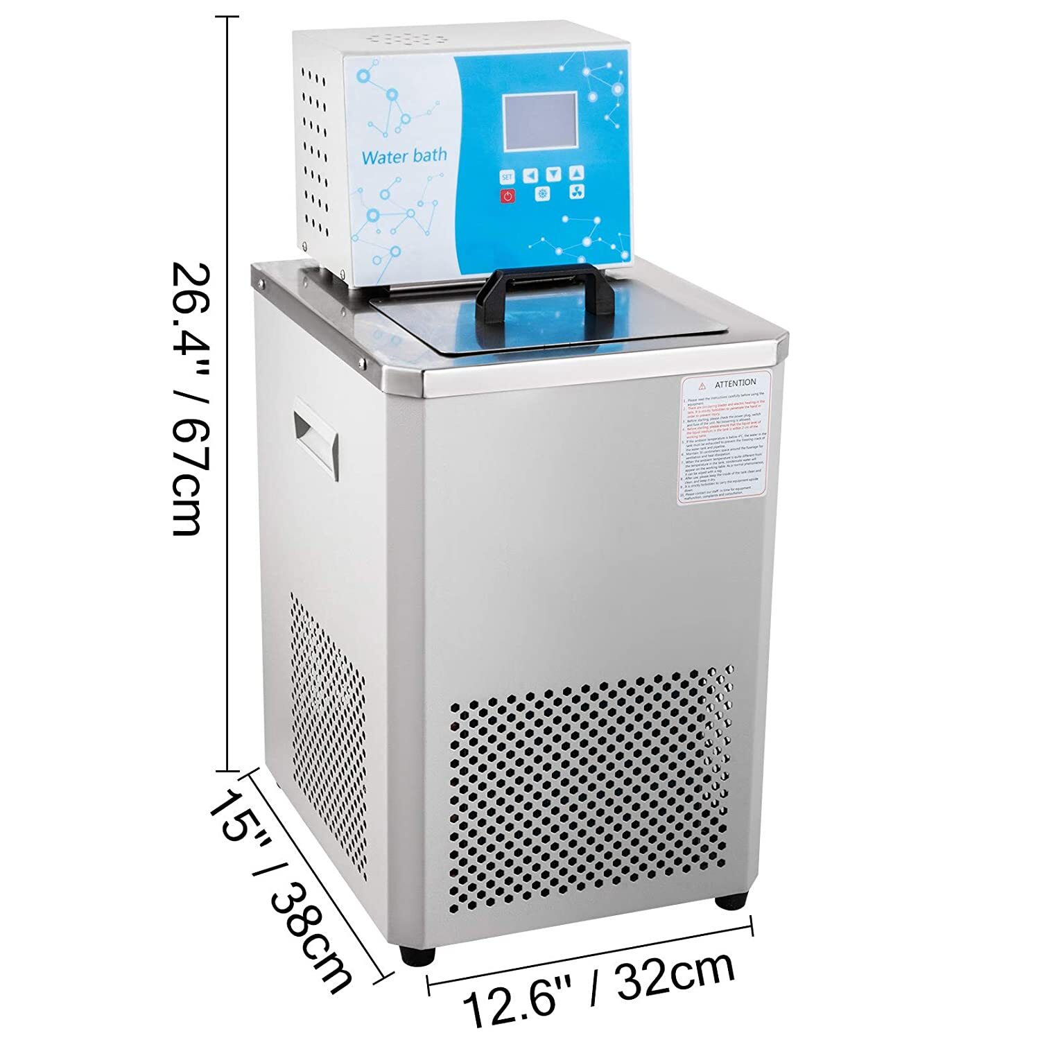 6L Laboratory Recirculating Chiller Heating And Cooling Circulator Bath -5℃~100