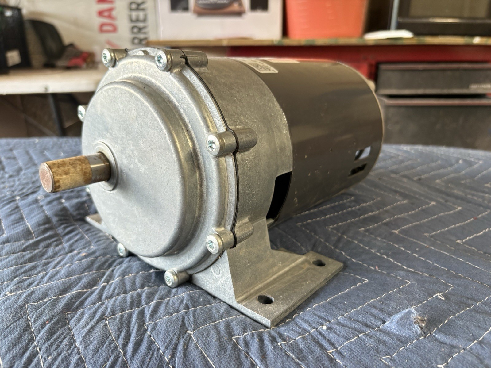 Klauber Machine & Gear Co. Motor K01457A100 1/4 HP 1725 RPM 115V