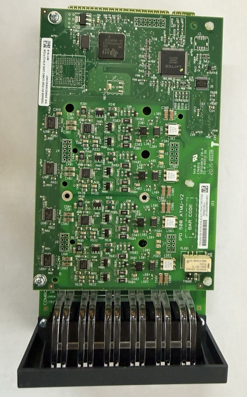 Avaya IP Office 500 DS(1-6) ATMV2 Combination Card w/ 4 Analog Trunks 700504556