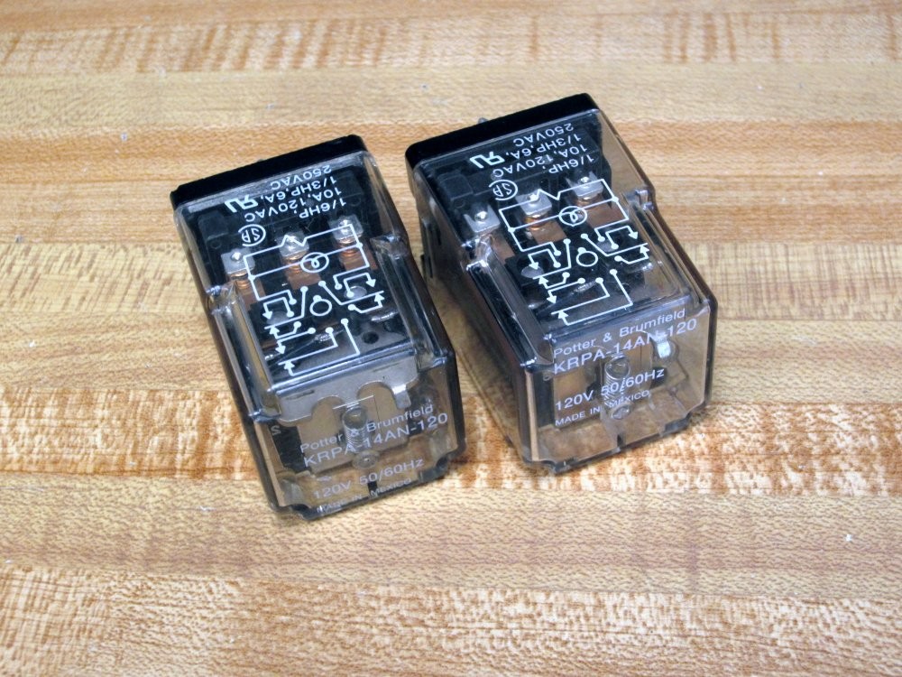 Potter & Brumfield KRPA-14AN-120 Relay KRPA-14AN-120V