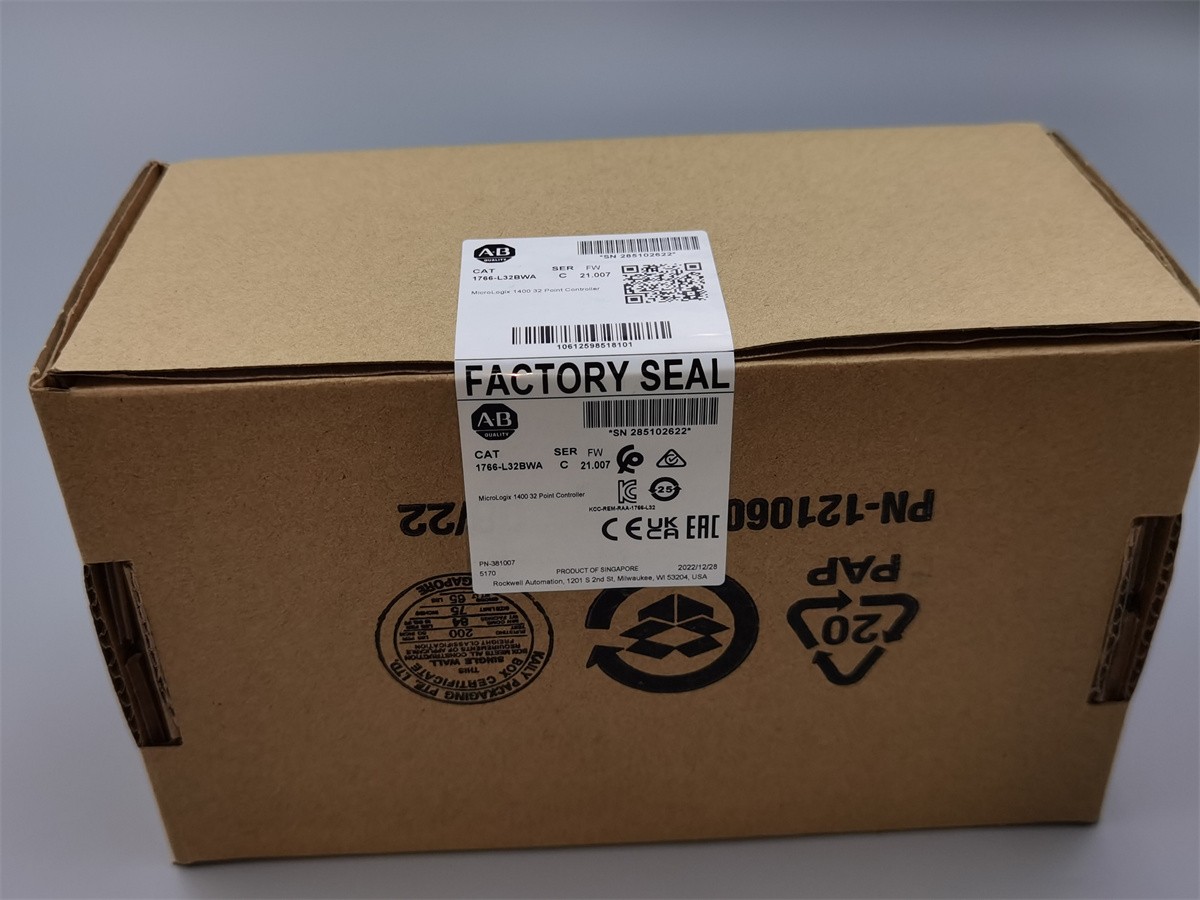 Series C In Stock MicroLogix 1400 32 Point Controller 1766-L32BWA