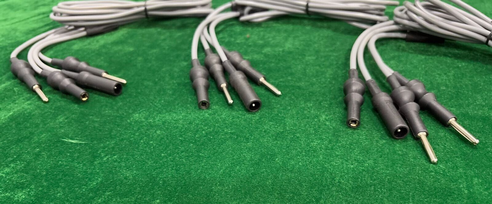 3pc Laparoscopic TURP Single Stem Bipolar Cable 4mmx300cm Reusable Instruments