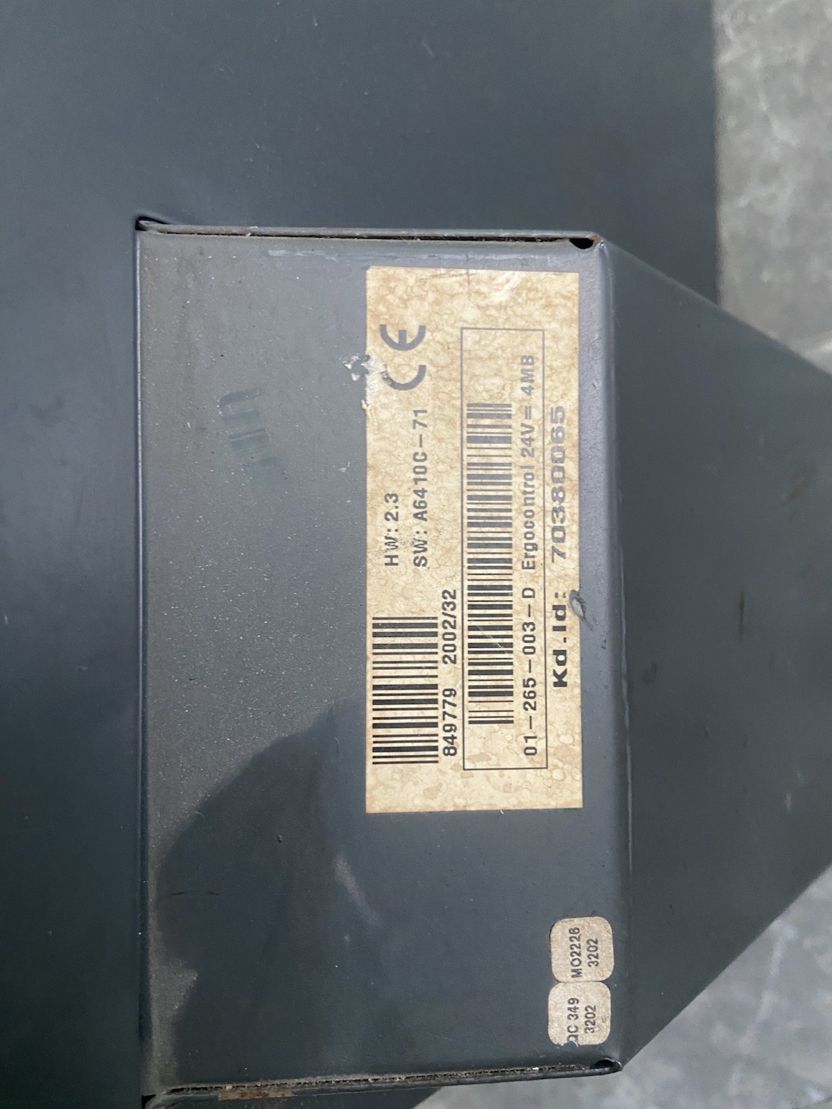 ERGOCONTROL NC4K COLOR IBED ,KD ID: 70380065, 01-265-003-D, Sw: A6410C-71,80 T