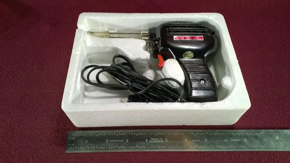 K&S KWIK-HEET ELECTRIC SOLDERING GUN 110V/100W MODEL 1200 W/ EXTRA TIP IN BOX