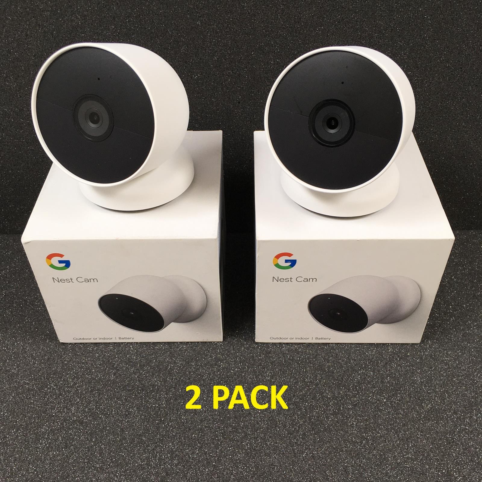 Google Nest Security Indoor Outdoor Camera G3AL9 with boxes (2 PACK)