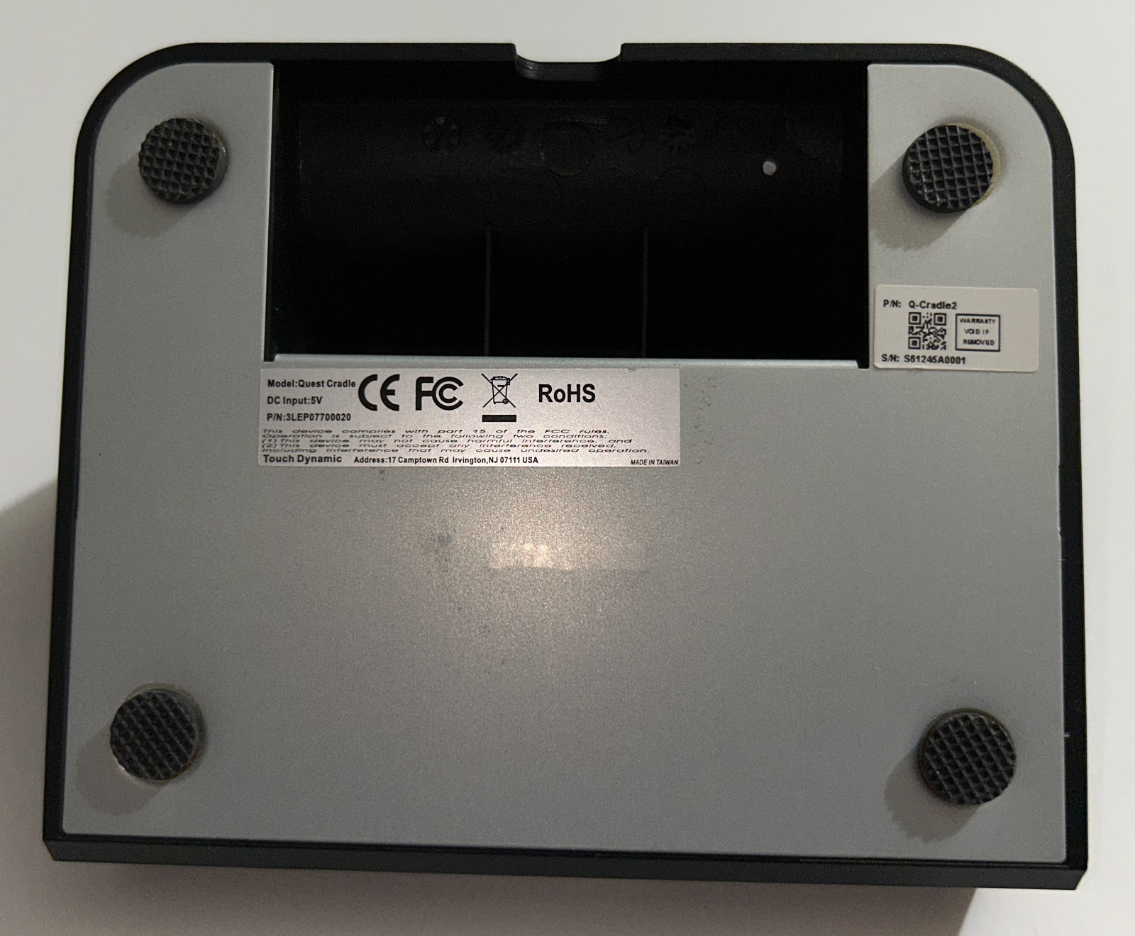 Touch Dynamic Quest10-A64 Point Of Sale Tablet with Charging Cradle