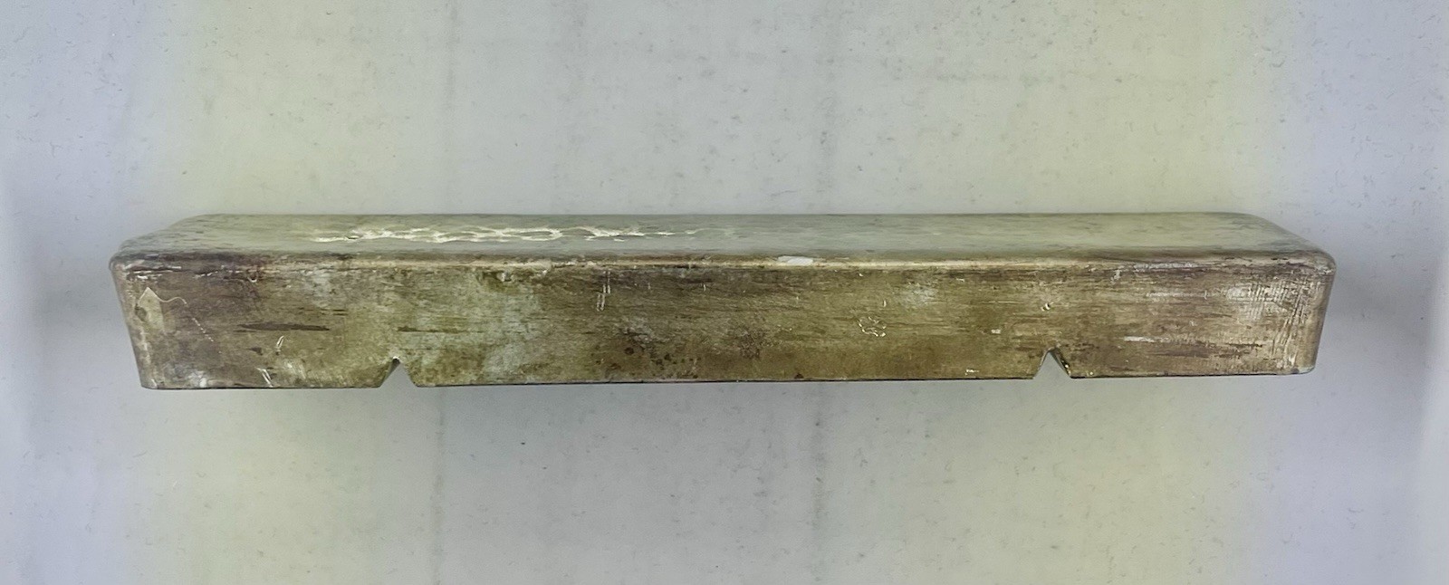 United American Metals Babbitt Ingot Marine Diesel Syracuse Metals 4lbs+ Vintage