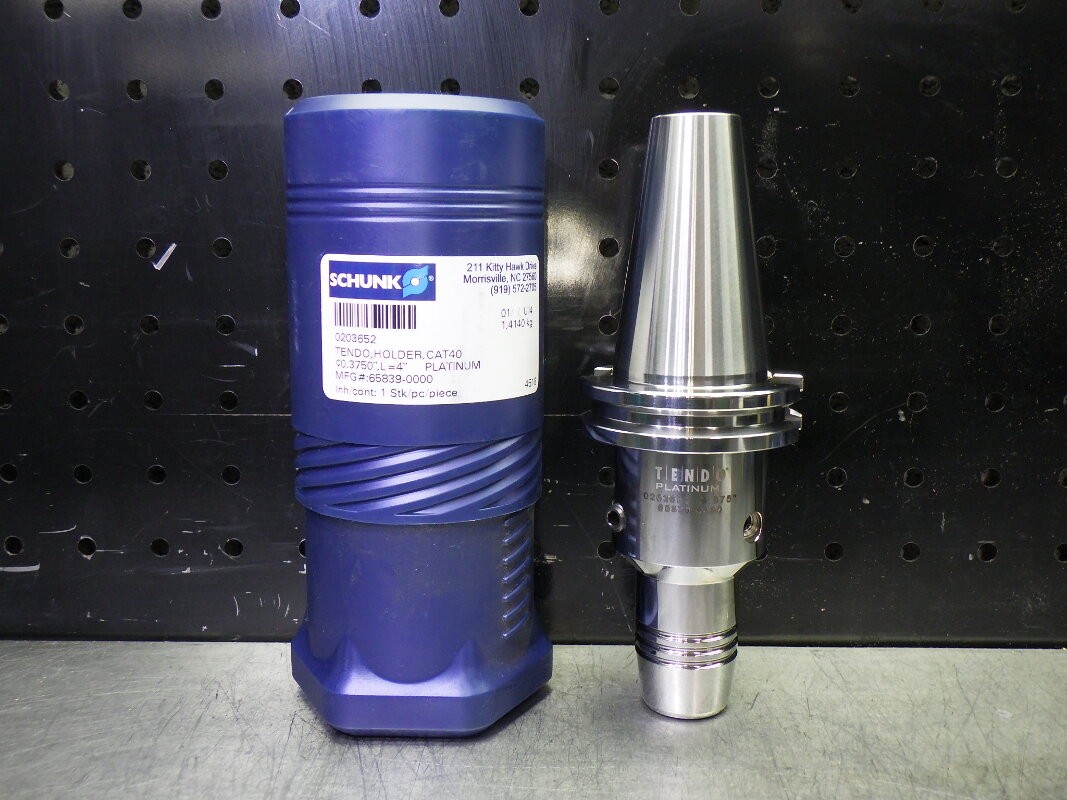 Schunk Tendo Platinum CAT40 3/8″ Hydraulic Tool Holder 4″ Pro 203652 (LOC2365)