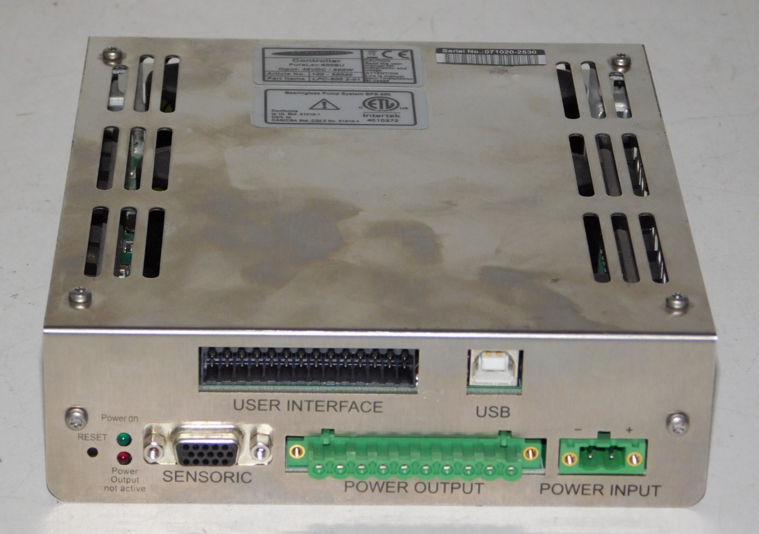 Levitronix LPC-600.2-01 Controller Module 48VDC 600W PuraLev-600SU Pump Unit