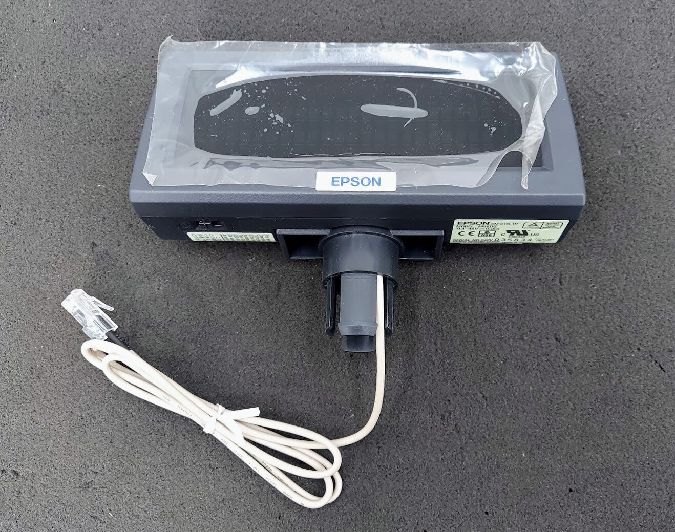 Epson M58DB Customer Display with Stand