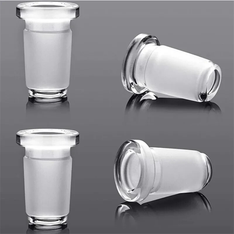 14mm Male To 10mm Female Glass Adapter – Clear Size Reducer