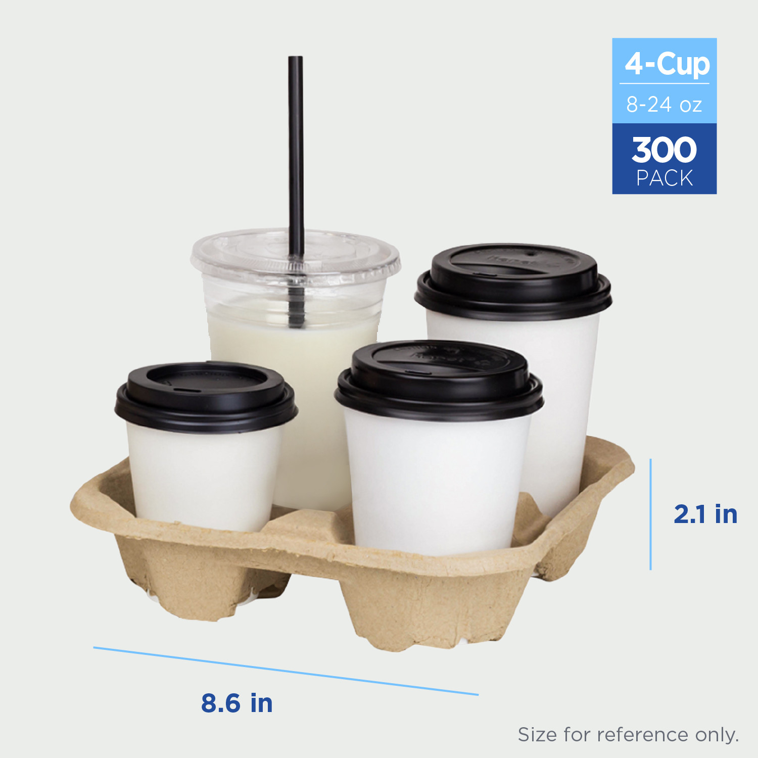 Karat Cup Holder – 4 Cups (8 – 32oz) – 300 ct, C5000
