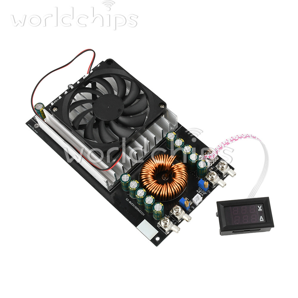 1500W DC-DC Step-down Module Adjustable Power Supply Module 15V-90V to 2.5V-72V