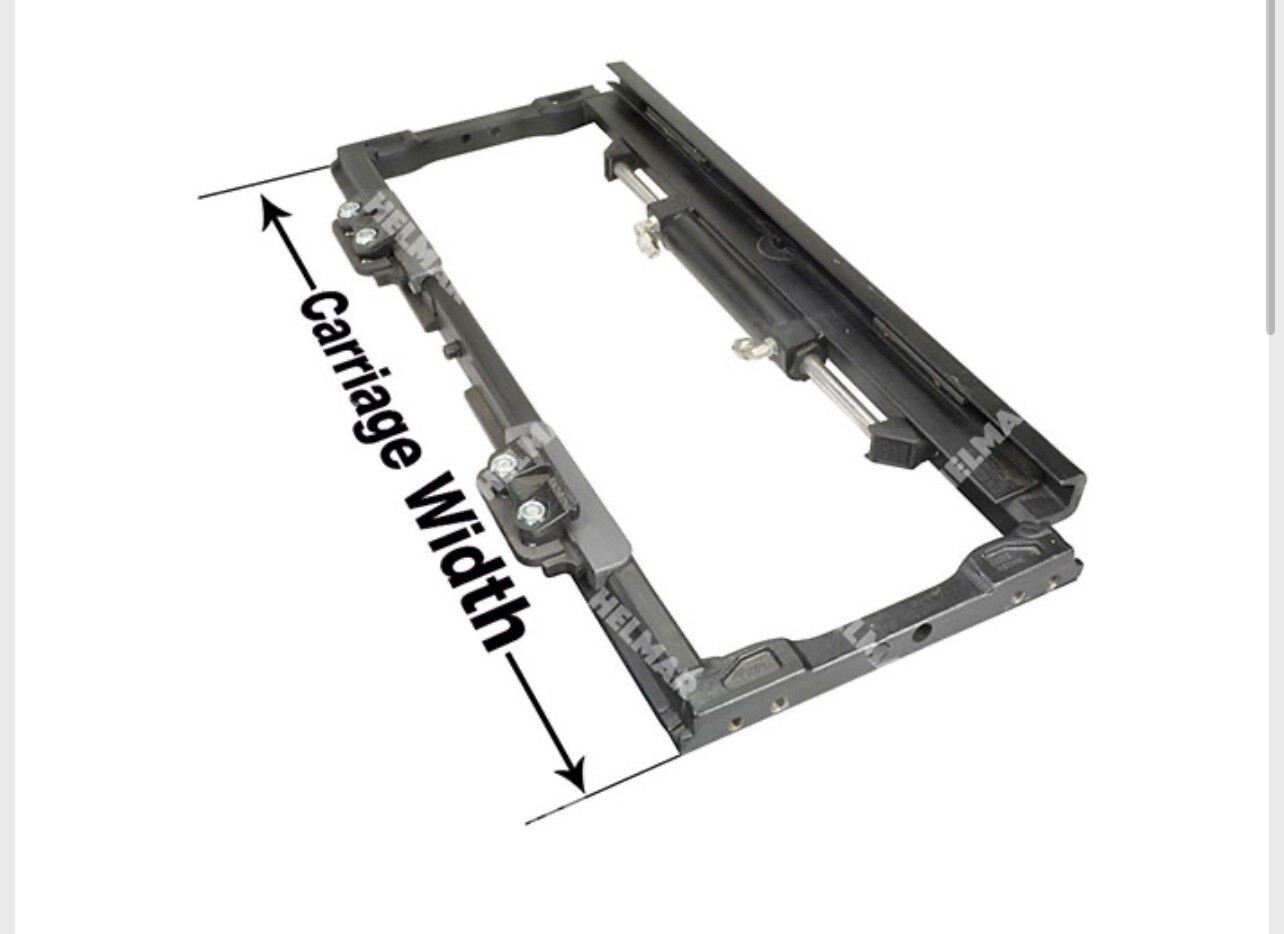 Universal Forklift Side shift attachment Class 3 42.13″ | 7.700 LBS Capacity