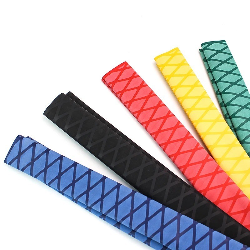 Anti-Slip Heat Shrink Tube Fishing Rod Electrical Insulation 1M 5 Colors 15–50mm