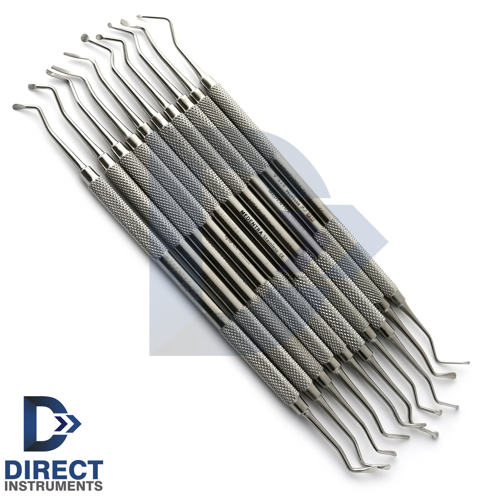 MEDENTRA Dental Spoon Excavator Restorative Tooth Cavity Carious Decay Treatment