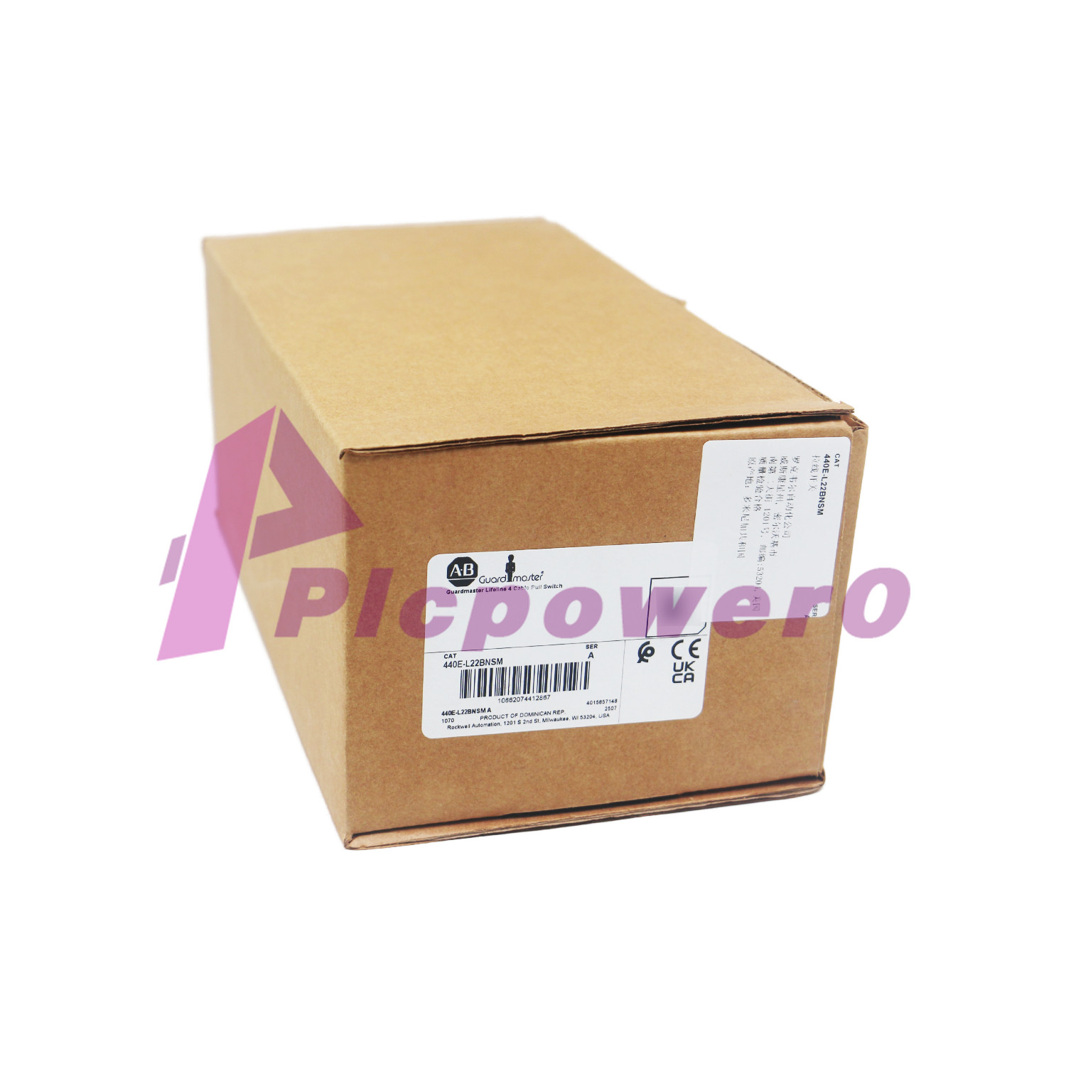New Sealed 440E-L22BNSM Guardmaster Lifeline 4 Cable Pull Switch Allen Bradley