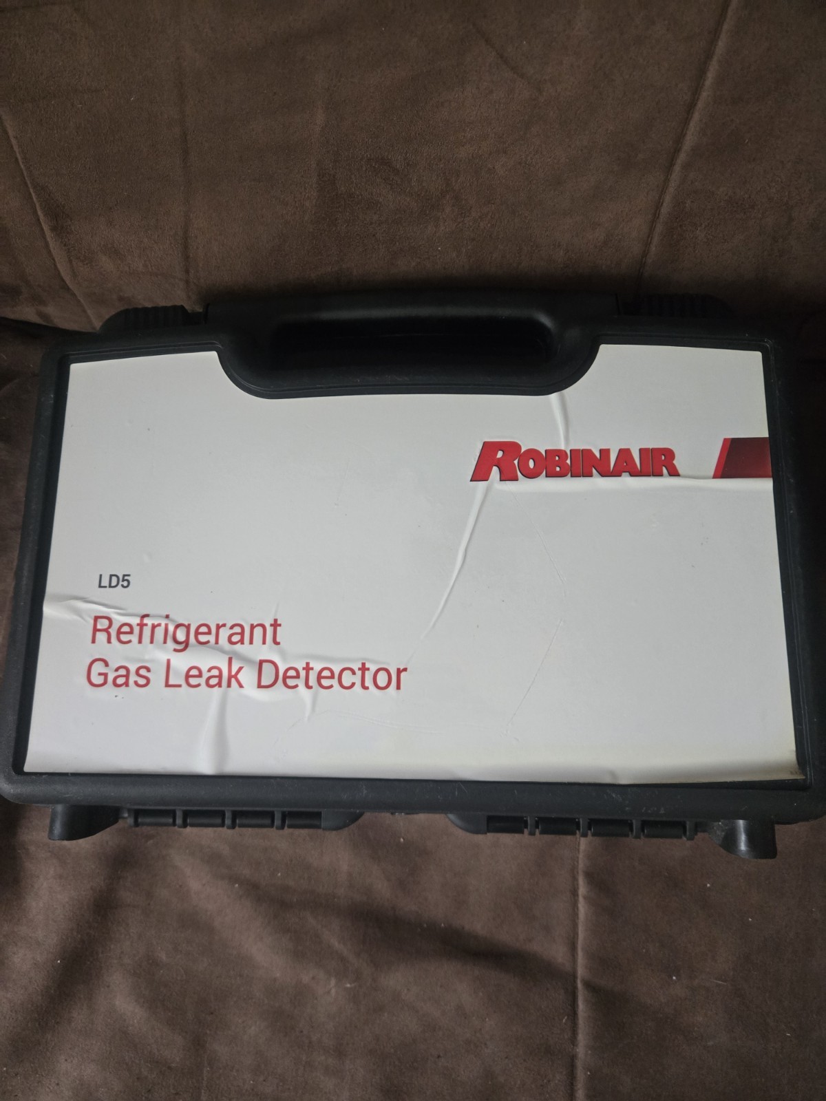 Robinair LD5 Refrigerant Gas Leak Detector Kit w/ Case Manual & Sensor Filters