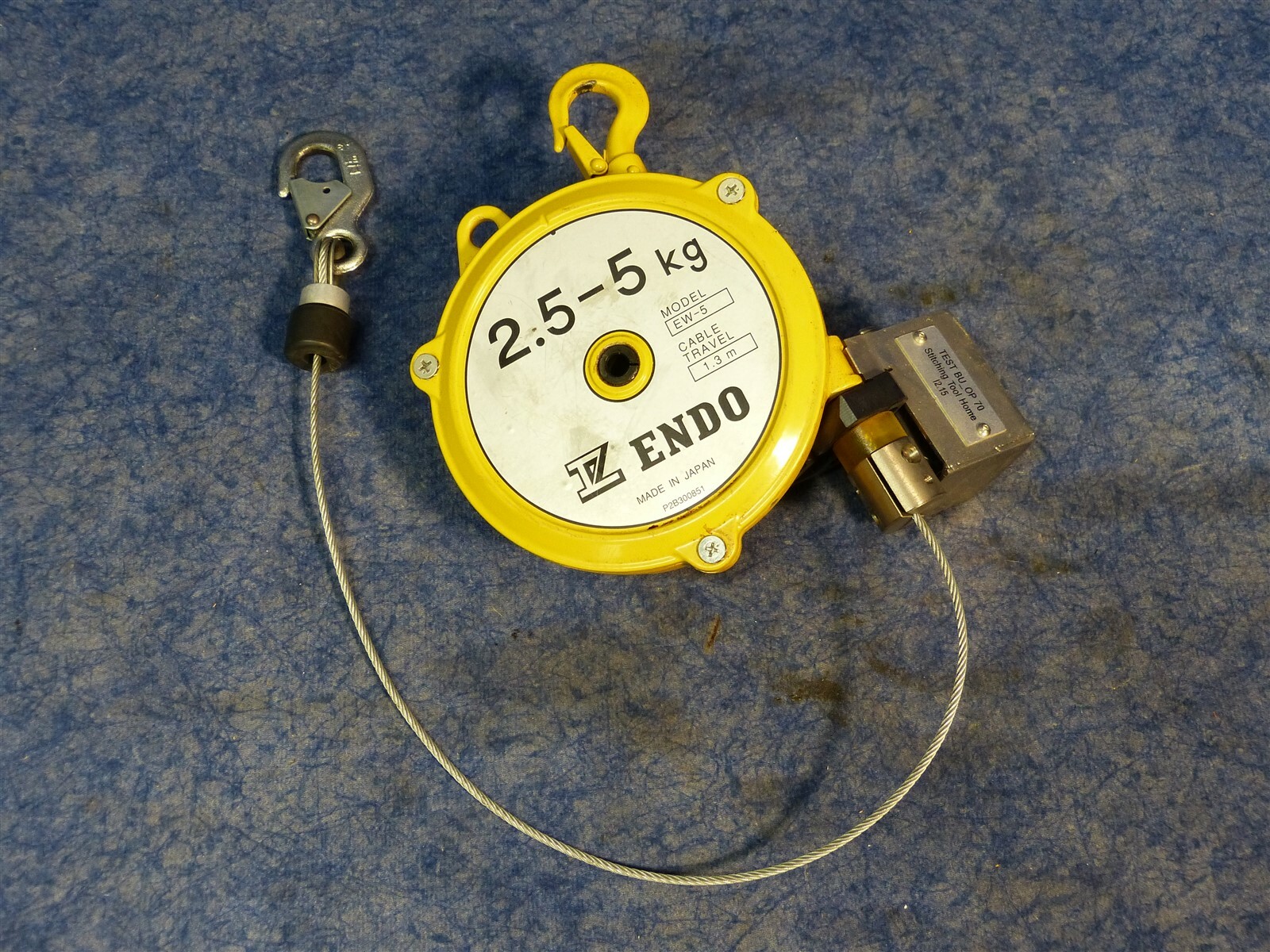 Endo EW-5 Spring Balancer Capacity 5.5-11.0 lbs (D19)