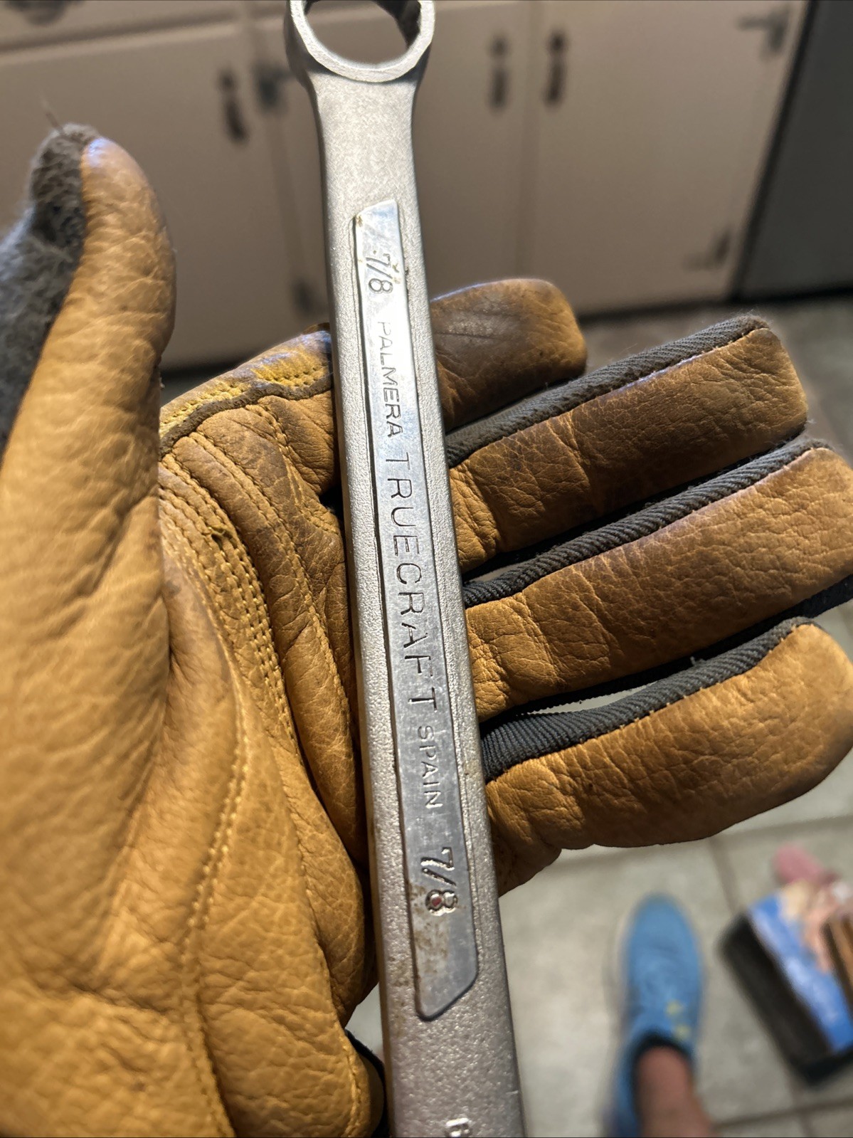 TRUECRAFT 7/8 Palmera Combination Wrench 12pt Alloy Steel Spain B109B