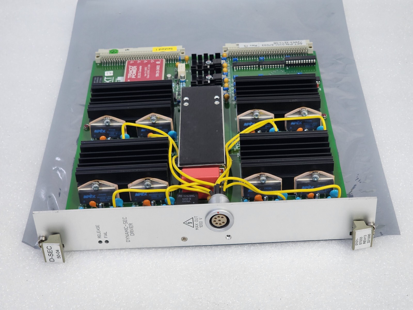 AMAT AKT DYNAMIC-SEC-DRIVER BOARD 0101-57033 REV:13 FREE SHIP