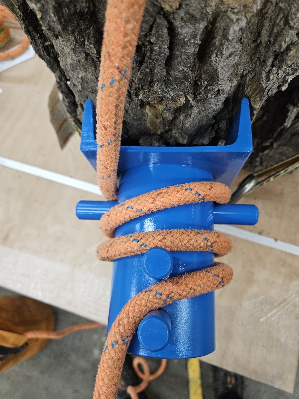 Lowering Bollard Portawrap Lowering Device Tree Rigging Rigging line control