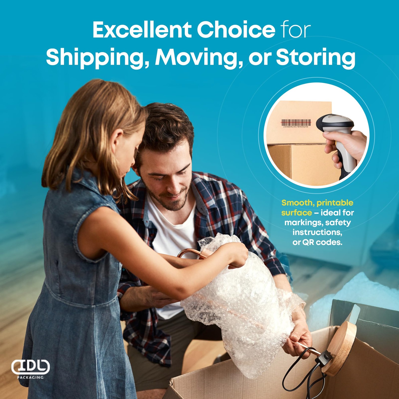 Small Moving & Shipping Boxes 8 x 6 x 3 inches (5-Pack) – Extra Strength 200 …