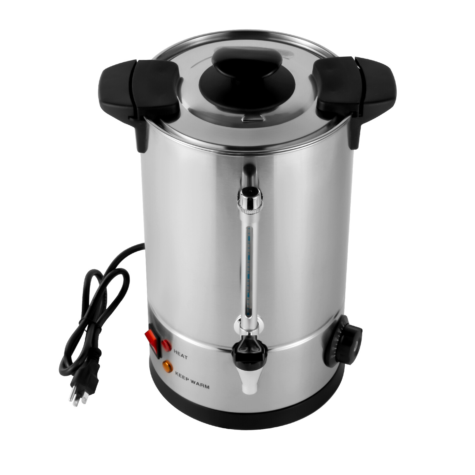 Commercial Grade Stainless Steel 8L/2.11gal Coffee Urn Coffee Maker Hot Water