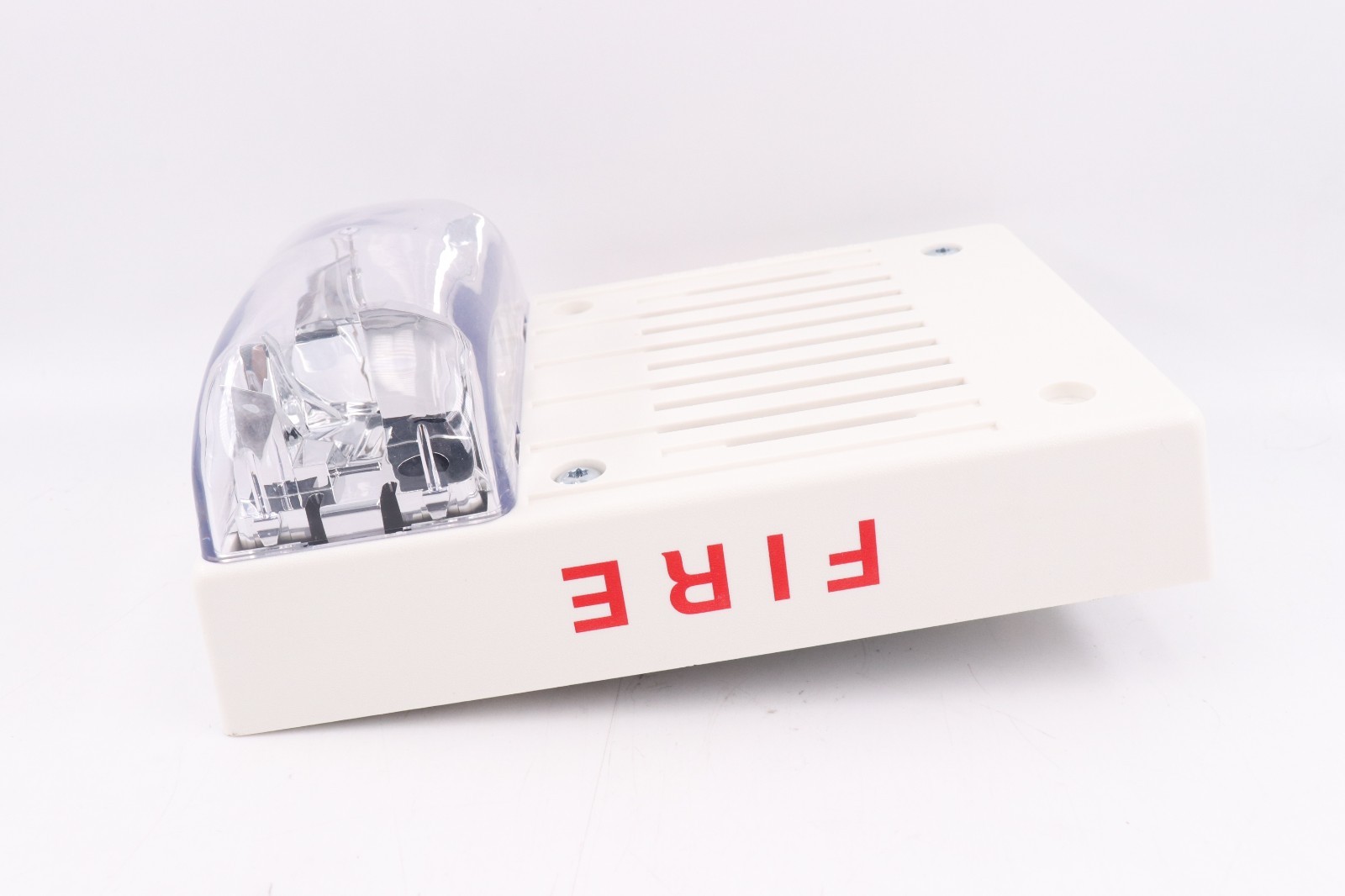 SIMPLEX 4906-9130 A/V M-C NON-ADDRESSABLE CEILING MOUNT HORN STROBE, WHITE