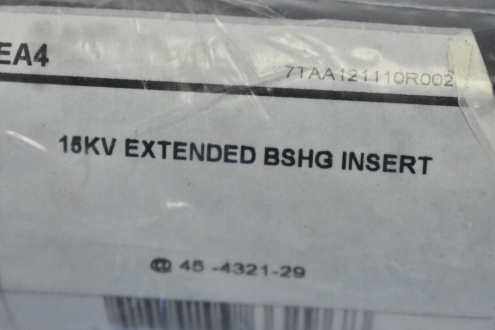 Thomas & Betts 1601EA4 15kV Extended Bushing Insert Elastimold 45-4321-29