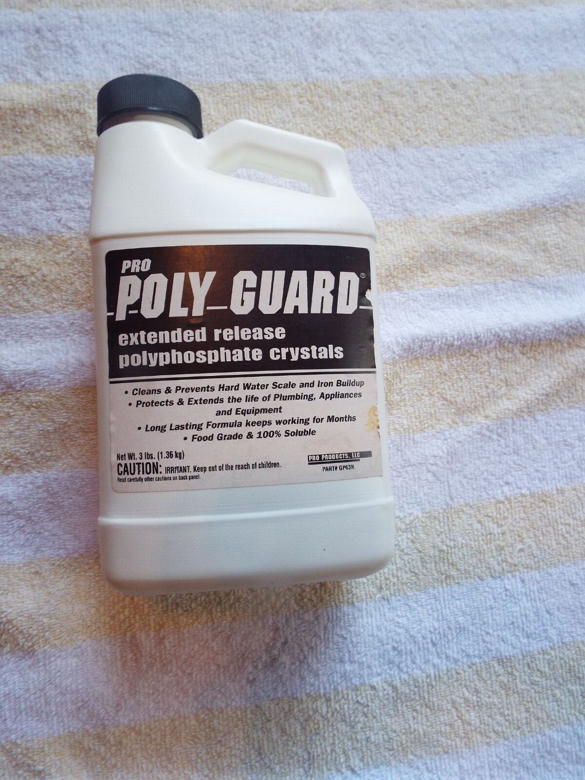 Pro Products GP63N Poly Guard Corrosion Control and Sequestrant Crystal