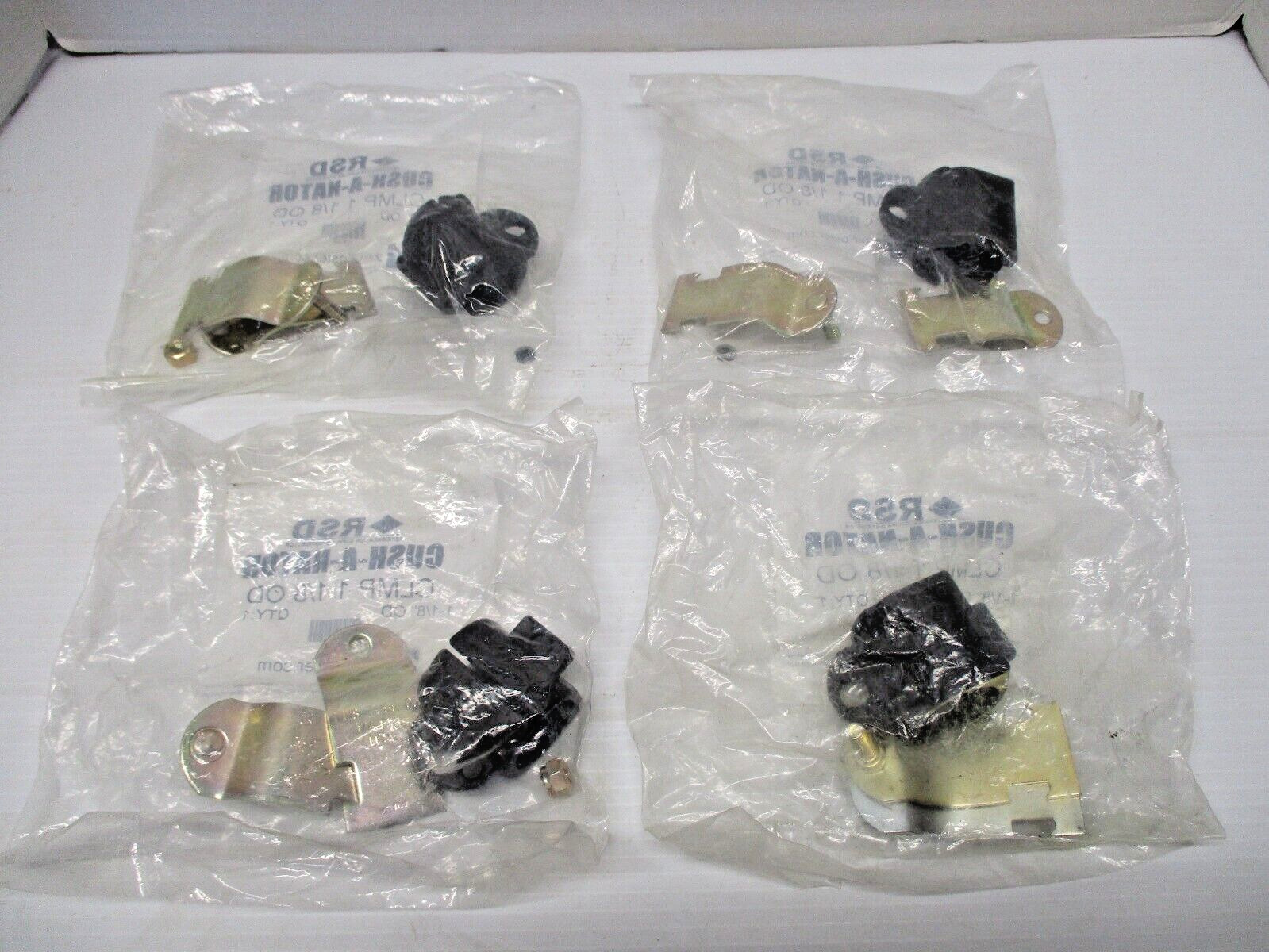 Lot of 25 CUSH-A-NATOR Cushioned Clamps 1 3/8″, 1 1/8″, 7/8″ and 3/8″