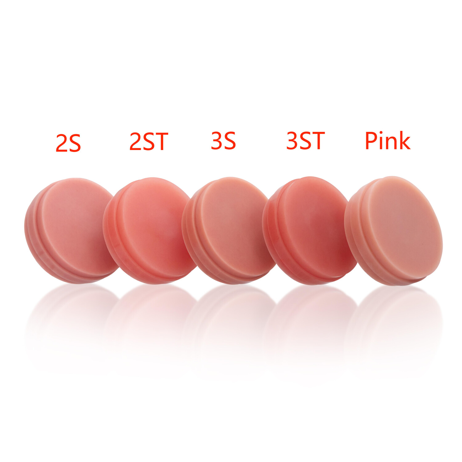 NOBILCAM Pink PMMA Disc Block